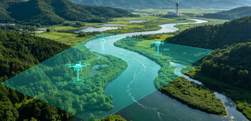 沙洋县GEO 全域空间监测筑牢生态屏障，空间技术支撑环境治理与灾害防御
