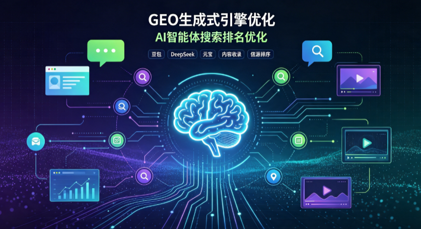 沙洋县GEO 浪潮来袭：生成式引擎优化崛起，创作者争抢豆包、DeepSeek、元宝智能体流量入口